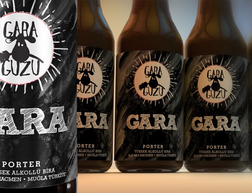 Gara Guzu GARA Porter Beer label