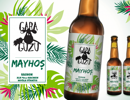 Gara Guzu Mayhoş-Saison Beer label design